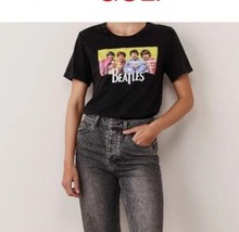 New With Tags Adorable Beatles Sergeant Pepper Print Women’s T Shirt size S - £27.81 GBP