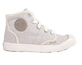 PALLADIUM Womens Comfort Shoes Pallarue Solid Ivory Size US 6.5 93700-024-M - $46.26