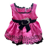 Build-A-Bear Workshop Hello Kitty Sanrio 35th Anniversary Pink Black Sat... - $23.00