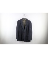 Vtg 80s Levis Mens 46L Rainbow Striped Wool Tweed 2 Button Suit Coat Jac... - $94.97 CAD