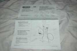 Delta Two Handle Lavatory Centerset Faucet Manual Instructions Only - $8.99