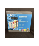 HP Compatible 564XL Ink Cartridges Office Depot Black &amp;Color 649-118 Mul... - €14,54 EUR