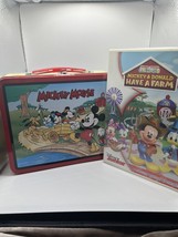 Vintage Disney 1997 Series #2 Mickey Mouse Pluto School Bus Lunch Tin Bo... - £14.89 GBP