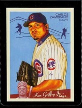 2008 Upper Deck Goudey Baseball Trading Card #82 CARLOS ZAMBRANO Chicago Cubs - £7.61 GBP