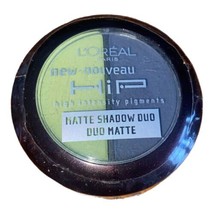 L&#39;Oreal Paris HiP Studio Secrets Professional Matte Eye Shadow Duo’s Perky 307 - £5.59 GBP