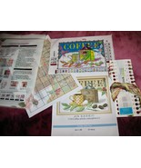 Lot 2 COFFEE CROSS STITCH KITS 1 Counted/1 Stamped by Artistic Conceptions - £13.19 GBP