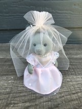 Vintage Calico Critters Bear Bride Kelsey Sweetwater 1985 Sylvanian Families - £18.72 GBP