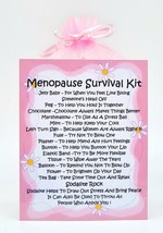 Menopause Survival Kit - Unique Fun Novelty Gift &amp; Card Keepsake | Secret Santa - £6.36 GBP