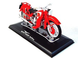 MOTO GUZZI ASTORE RED DIECAST EDICOLA 1/24 COLLECTOR&#39;S MOTORCYCLE MODEL ... - £25.20 GBP