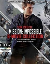 Mission: Impossible: 6-Movie Collection [New 4K UHD Blu-ray] With Bonus Disc, - £81.01 GBP