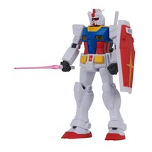 Gundam Ultimate Luminous - Gundam RX-78-2 with Beam Saber 4&quot; Light Up Fi... - $9.79