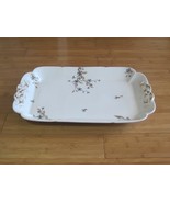 H &amp; Co, Haviland Limoges Rectangular Tray Platter  Floral, 19&quot; L x 12&quot;W ... - $59.40