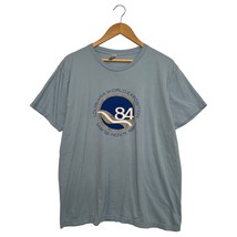 VTG Louisiana World Exposition Shirt Mens XL Blue Worlds Fair New Orlean... - $24.74