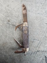 Vintage Ulster USA Boy Scouts of America Pocket Camp Knife Multi Tool - £26.07 GBP