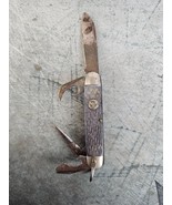 Vintage Ulster USA Boy Scouts of America Pocket Camp Knife Multi Tool - £25.56 GBP