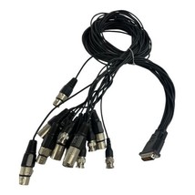 AJA Kona 4  DVI M1-DA 30+5 pin Breakout Cable 8 x XLR 5 x BNC SDI 1 x RS... - £39.21 GBP