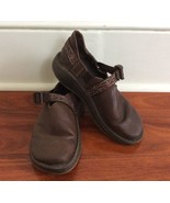 Women’s Chaco Pedshed Brown Leather Mary Jane Shoes Comfort Sz 7.5 EU 38... - $30.07 CAD