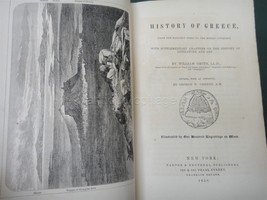 1858 antique GREECE HISTORY earliest times to roman conquest ILLUS 655pg - £97.30 GBP