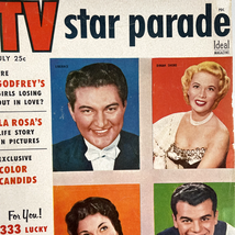 TV Star Parade Magazine July 1954 Liberace Dinah Shore Julius La Rosa Ideal - $10.44