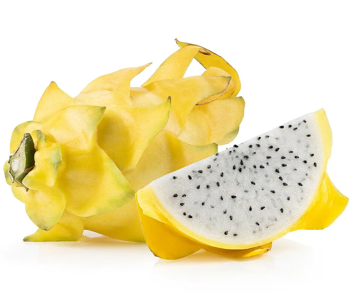 LWS Yellow Dragonfruit Pitaya Dragon Fruit 10 Seeds USPS Shipping - £7.49 GBP