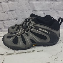 Merrell Chameleon 8 Mens Stretch Hiking Shoes Gray Trail Running Size 7 - $44.55