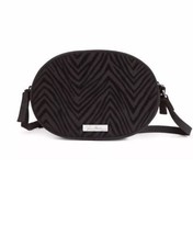 Vera Bradley Zebra Flock Crossbody Bag in Classic Black with Zebra NWT - $40.18