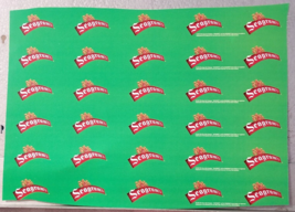 Seagram&#39;s Ginger Ale Logo Preproduction Advertising Art Work Crown Banner 2010 - £14.44 GBP