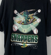 Vintage Beloit Snappers T Shirt Minor League Baseball Team Logo Mens XL ... - £31.45 GBP
