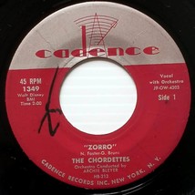 The Chordettes - Zorro / Love Is A Two-Way Street [7&quot; 45 rpm Single] - £4.54 GBP