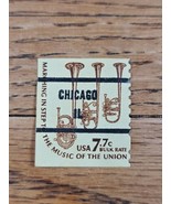 US Stamp &quot;Music of the Union&quot; 7.7c Used &quot;Chicago Illinois&quot; - $2.99