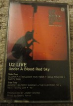 U2 Live Under a Blood Red Sky Album Cassette Tape (1983) - £15.35 GBP
