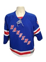 Reebok NHL New York Rangers Carl Hagelin #62 Youth L XL Blue Hockey Jersey - £47.20 GBP