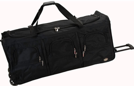 Rolling Duffel Bag Black 40-Inch Black NEW - £60.94 GBP