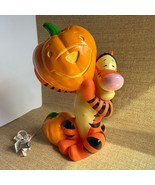 Disney Tigger Halloween Pumpkin Plug-In Light Winnie the Pooh 15” - $39.59