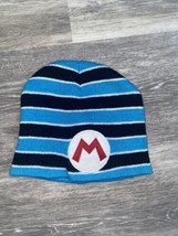 Super Mario Beanie Winter Hat Cap Kids Ski Cap Mario Hat - £14.09 GBP