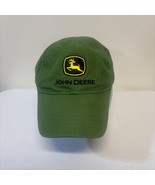 John Deere Hat Baseball Cap Youth Green Strapback Adjustable Farm Tractor - $10.75 CAD