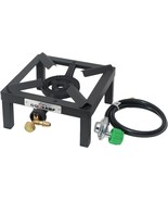 Propane Single Burner Angle Iron Camp Stove With Csa Listed Regulator, S... - £32.13 GBP