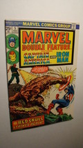 Marvel Double Feature 5 *Nice* Captain America Iron Man Red Skull 1974 - £7.11 GBP