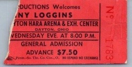 Vintage Kenny Loggins Ticket Stub Settembre 5 1978 Hara Arena Dayton Ohio - £40.35 GBP