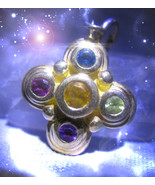 HAUNTED NECKLACE CROSS OF ASCENDANCY HIGHEST LIGHT COLLECT ADVANCED MAGICK - $9,357.11 MXN