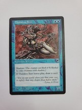 MTG Magic The Gathering Card Thalakos SeerSummon Wizard Tempest Blue - $74.25 MXN