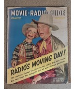 MOVIE RADIO GUIDE-Magazine Charlie McCarthy Cover Edgar Bergen Vintage 1941 - €25,34 EUR