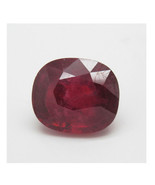 Oval Cut Ruby Gemstone Red Color Loose Treated Natural Certified IGL 4.1... - £501.70 GBP