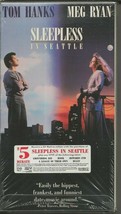 Sleepless in Seattle VINTAGE VHS Cassette Tom Hanks Meg Ryan - £11.86 GBP