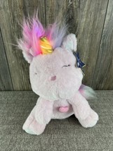 FAO Schwarz: Star Brights Pink Caticorn Stuffed Animal LED Projector Plu... - £15.58 GBP