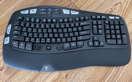 Logitech K350 Wireless Wave Ergonomic Keyboard - £11.98 GBP