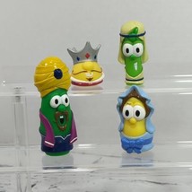 Vtg Veggie Tales Nativity Christmas Play Set Of 4 Pieces Replacements - £15.56 GBP