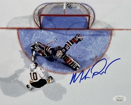 MIKE RICHTER Autograph SIGNED 8x10 PHOTO N.Y. RANGERS GOALIE JSA CERT WB... - £55.94 GBP