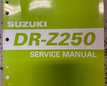 2002 2003 2004 2005 Suzuki DR-Z250 Servizio Negozio Manuale OEM 99500-42... - $89.98