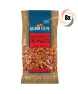 8x Bags Gurley&#39;s Golden Recipe Hot &amp; Spicy Flavor Peanuts | Small Batch ... - $28.64